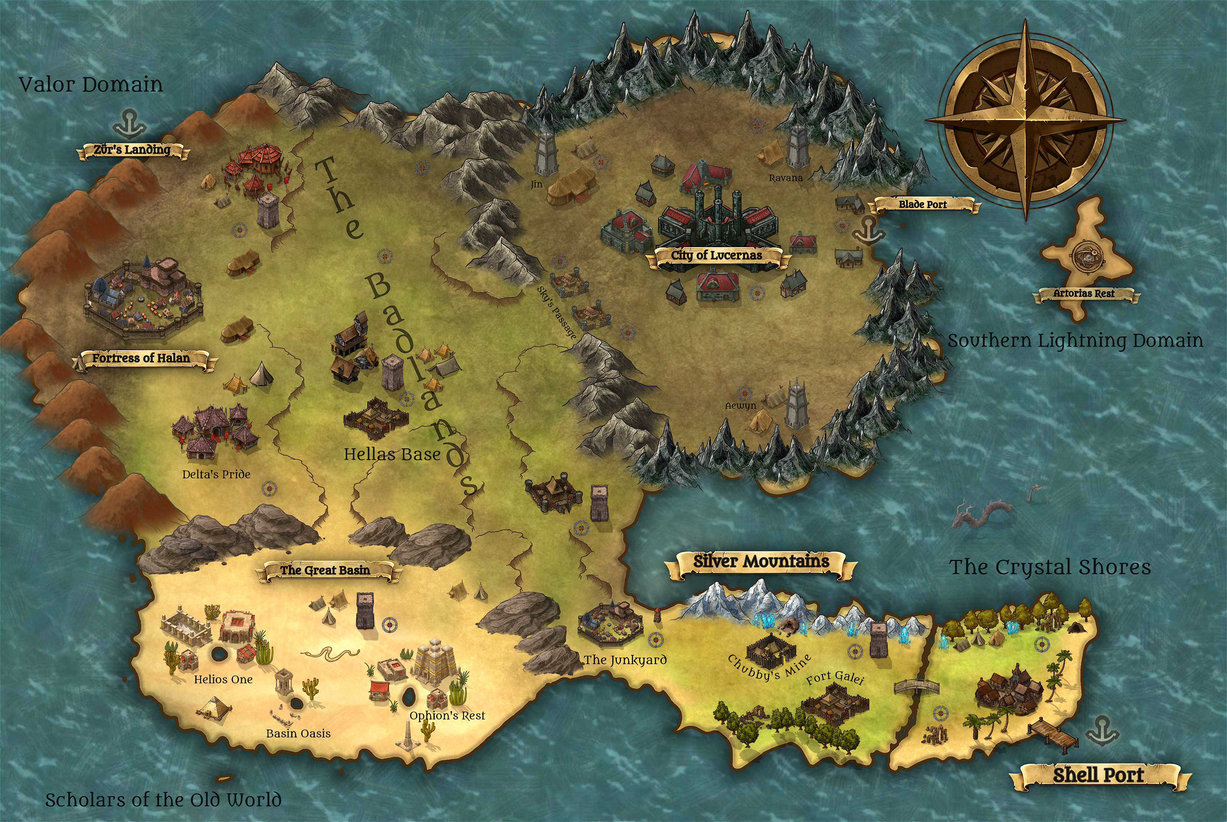 Full World Map